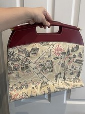 Vintage Lancel Paris Map Print