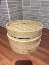 Bamboo Steamer Set 2-tier