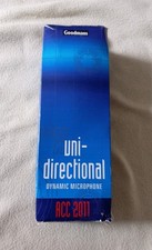Goodmans Unidirectional Dynamic Microphone with 2.5m lead AC2011 Boxed 