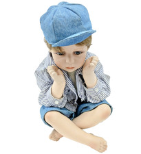 Artisan Sitting And Crying Boy