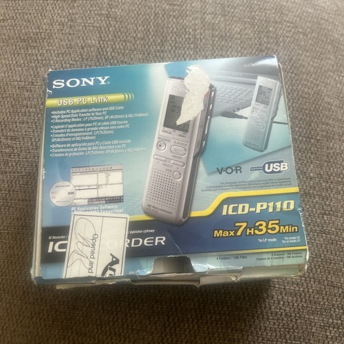 Sony digital voice - recorder,
