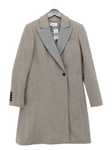 Reiss women coat 10 - women's, tan