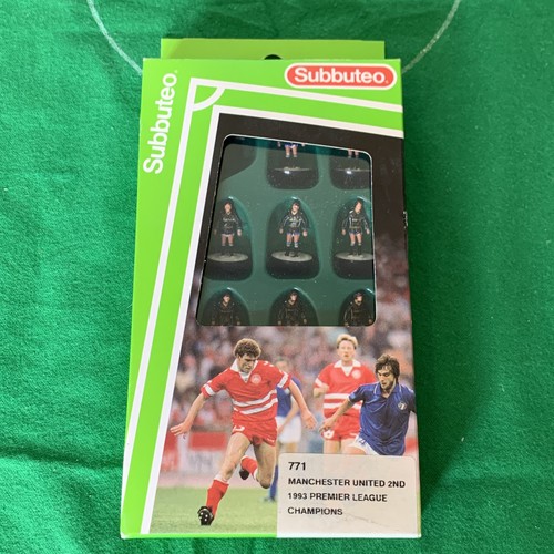 Subbuteo 771 manchester united - subbuteo,