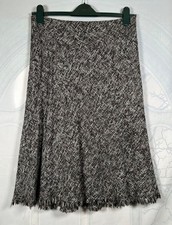 Wallis black & white woven