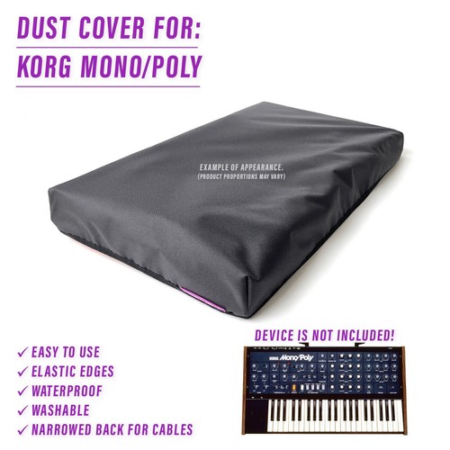Dust cover for korg mono - for, mono/poly