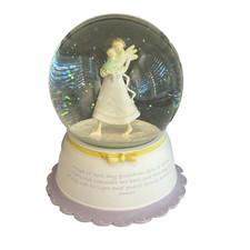 From Above Claire Stoner For Demdaco Musical Snowglobe Angel And Child 2005