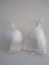 TU White Non Wired Padded Pre-owned Sports Bra Size S