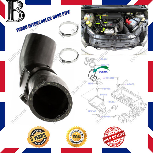 Intercooler turbo hose - intercooler,
