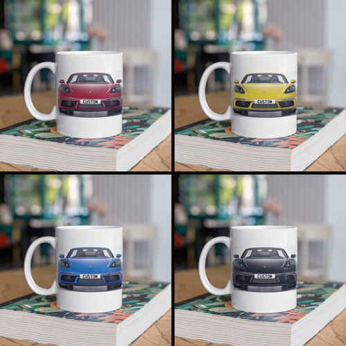 Personalised porsche 718 - personalised,