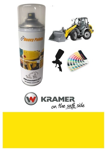 Kramer loading shovel yellow - loading,