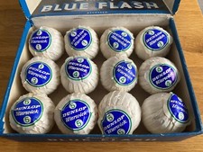 Vintage Dunlop Warwick Blue Flash Golf Balls – Full Box of 12 – Retro Packaging