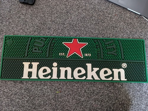 Heineken rubber bar mat beer - heineken,