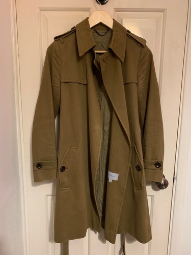 Jigsaw cotton trench coat