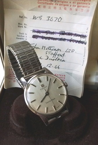 Vintage 1966 tissot - 1966,