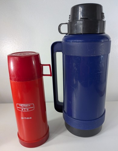 Large medium thermos flasks - large,