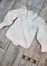 GANNI Blouse Top Size 36 so UK size 8-10 NEW