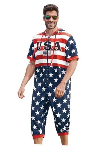 Mens 4th july rompers - mens, of