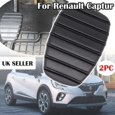 2Pc For Renault Captur 2013 Kaptur 2016-2020 Brake Clutch Foot Pedal Pad Cover