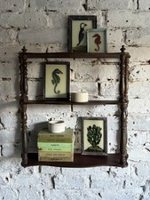 French Antique Turned Mahogany