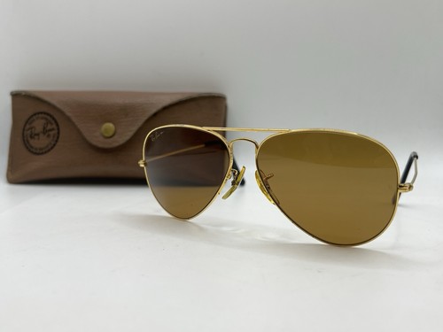 Vintage ray ban w1661 gold - vintage,