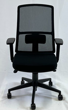 Albion Chairs Domino D+M71A Mesh back managers chair in black: ex-showroom