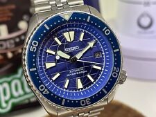 Seiko Men's Deep Blue Ocean Dial Watch - 7002-7001 Classic Automatic  Modded