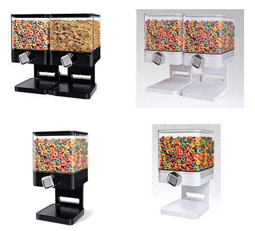 Double single cereal dispenser - cereal,