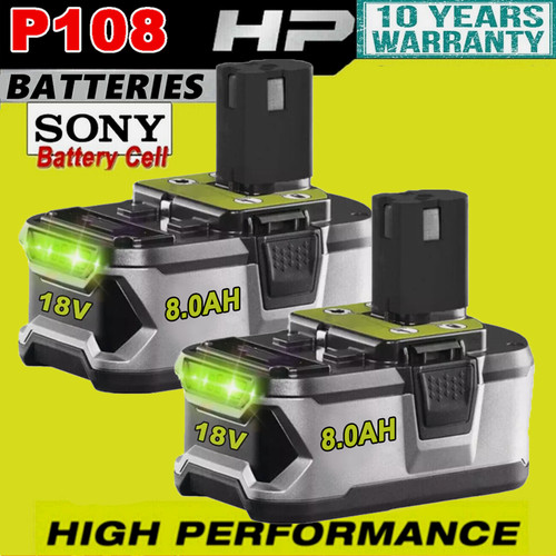 18v 0ah lithium battery - 8.0ah,