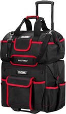 2-Piece Rolling Tool Bag Set