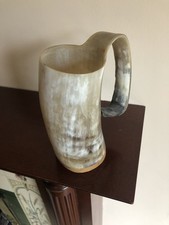 Horn drinking tankard with - horn,