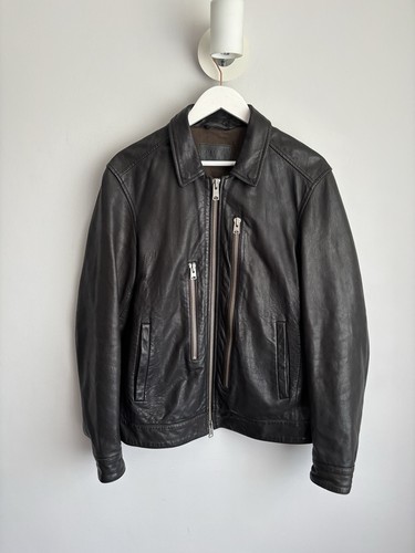 All saints leather - all, jacket