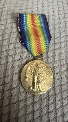 Wwi victory medal named - named, to