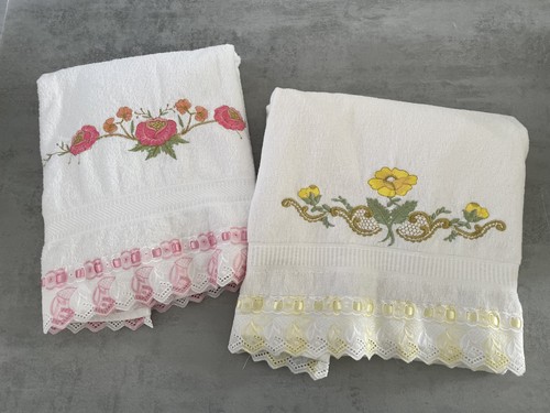 Vintage floral embroidered - 2,