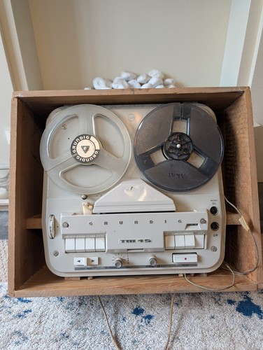 Rare grundig tm45 - to, reel
