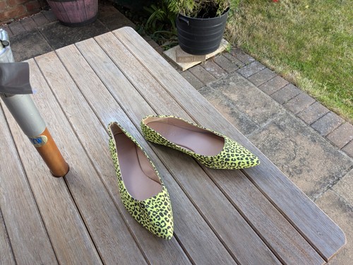 New look neon yellow leopard - new,