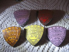 5 RARE OLD 1970's USDAW TRADE