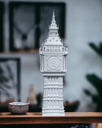Printed big ben miniature - 3d,