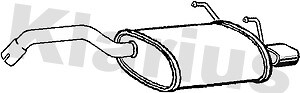 Klarius box with tail - , pipe