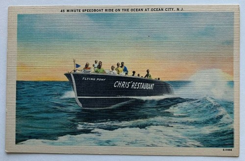 Vintage postcard ocean - vintage,