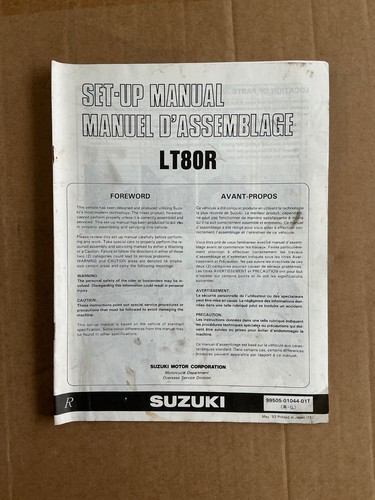 Nos genuine suzuki workshop - genuine,