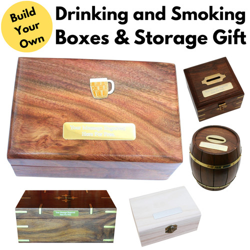 Drinking and smoking - and, wooden