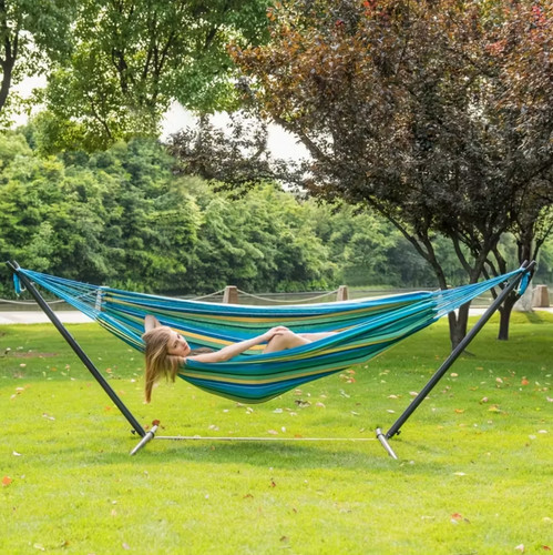 Heavy duty double hammock - heavy-duty, with