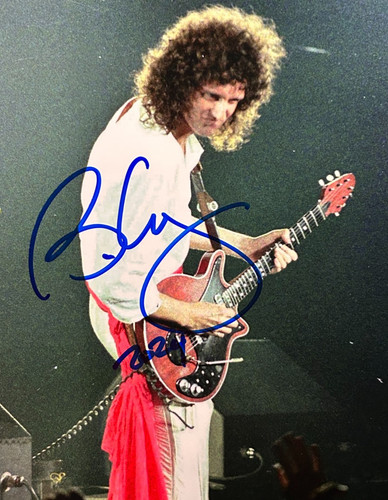 Brian may signed - (queen),