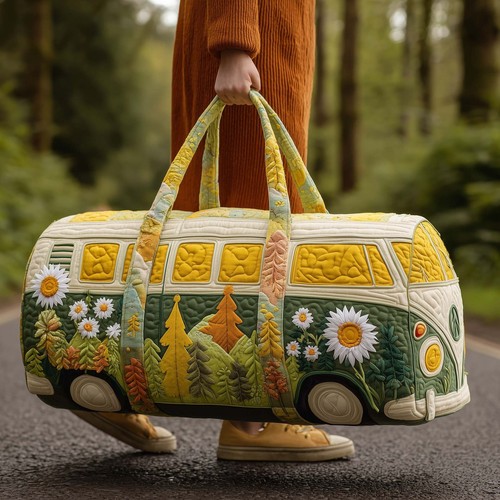 Hippie van quilted - van, bag