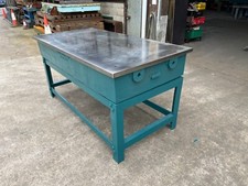 6ft X 3ft ENGINEERS CAST IRON SURFACE TABLE MARKING OUT WELDING UK DELIVERY A-69