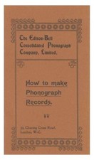 EDISON BELL booklet 'How to