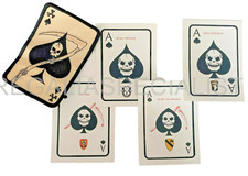 American U.S. Army Vietnam War DEATH CARDS set of 4 cards & a Death Card Patch.