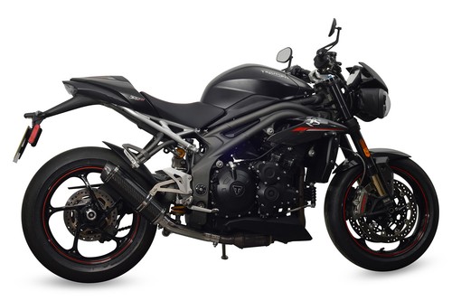 Speed triple 1050 - 3-1, exhaust
