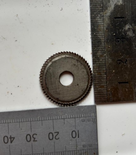 Clockmaker wheel lathe tool - wheel,
