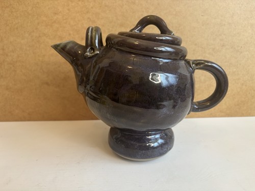 Funky brown glazed ceramic - funky,